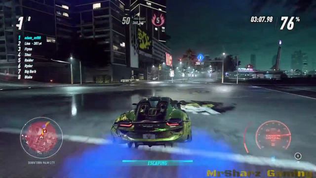 NFS HEAT- PORSCHE 918 SPYDER 15'' - ULTIMATE ENGINE PART ?? смотреть онлайн