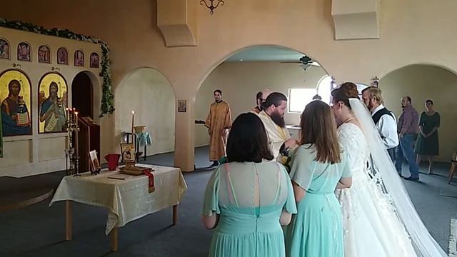 Rite of Marriage of Ashley Teel and David Richards, 7/18/2021 смотреть онлайн