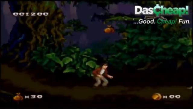 Original Super Nintendo Pitfall Gameplay Video смотреть онлайн