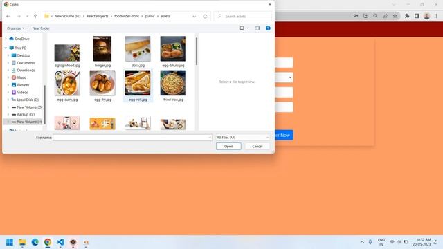 Food Ordering System in Spring boot and React смотреть онлайн