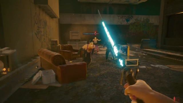 Cyberpunk 2077 new Katana Finisher animations￼￼. смотреть онлайн