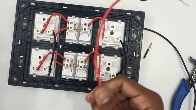 4 switch 4 socket board connection | How to make an Electric Extension Board at Home in Hindi смотреть онлайн