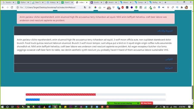 #22 Bootstrap Tutorial Arabic | Bootstrap Templates | شرح بوتسراب смотреть онлайн