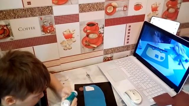 Аппликация: "Автобус" смотреть онлайн