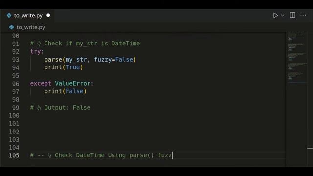 How to Check if String is Datetime in Python смотреть онлайн