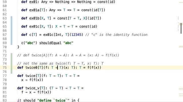 Functional programming, chapter 3. The logic of types, part 1: The types of higher-order functions смотреть онлайн