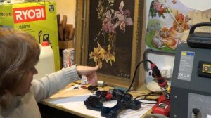 Ремонт шуруповёрта BOSCH GSR 1440-LI (замена моторчика от MAKITA)