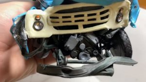 РАЗБИЛ ЗИЛ 600сил АКАДЕМИКА, из ПЛАСТИЛИНА