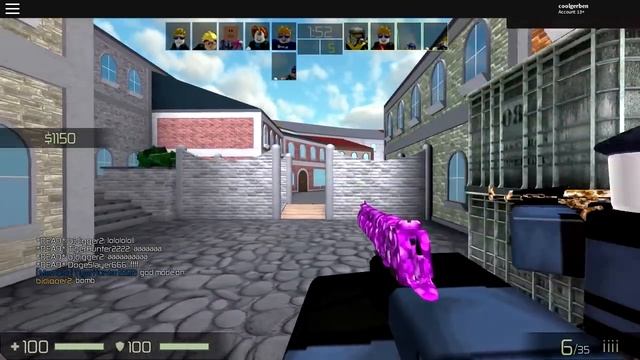 COUNTER-BLOX: ROBLOX OFFENSIVE ONE TAP KILL MONTAGE #1 смотреть онлайн