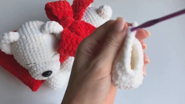 Мастер-класс Спящий мишка крючком ? Часть 2 смотреть онлайн