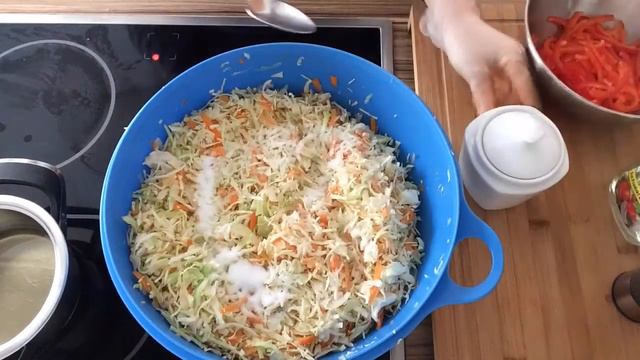Krautsalat / капустный салат / Weißkohl / Kraut Salat eingelegt смотреть онлайн