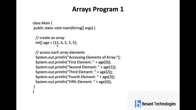 Arrays in Java Part - 1 | Introduction to Java Arrays | Java Tutorial for Beginners | Tamil смотреть онлайн