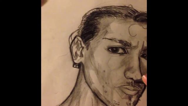 Beginners drawing sketch project 2 clip by Anthony Andujar jr смотреть онлайн