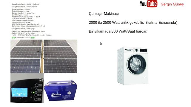 GG #57 Solar Paket Sistemlere Dikkat !! Üzülmeyin...