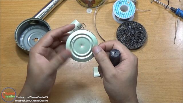 How to Make Mini Super Powerful Air Blower using Cans Fish смотреть онлайн