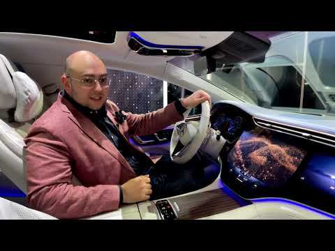 Впервые в России! Mercedes-Benz EQS: электрический S-class.