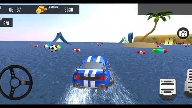 Crazy Car Water Surfing Games|| Ferrari On Water Racing! Android Gameplay #2#car смотреть онлайн