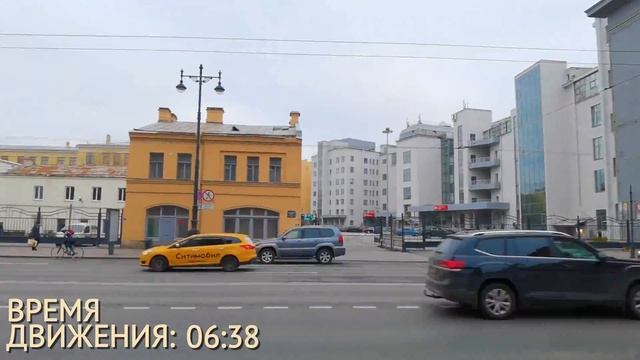 Дорога пешком от метро Технологический Институт в Петербурге к магазину Попади в 10 смотреть онлайн