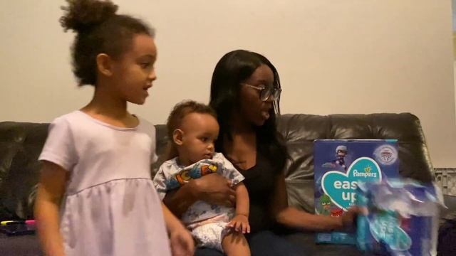 SJ's LAST DIAPER!!! Pampers Easy-Ups training pants here we come. смотреть онлайн