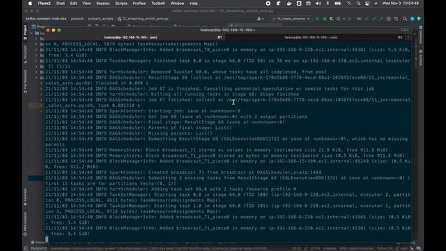 Stream Processing with Spark, Kafka, Avro, and Apicurio Registry on AWS using Amazon MSK and EMR смотреть онлайн