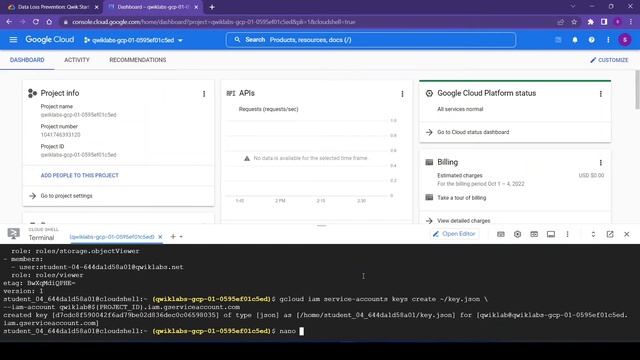 Data Loss Prevention: Qwik Start - JSON Qwiklab смотреть онлайн