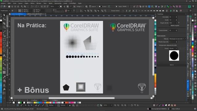 Como Fazer Halftone Fácil no CorelDRAW 2022 смотреть онлайн