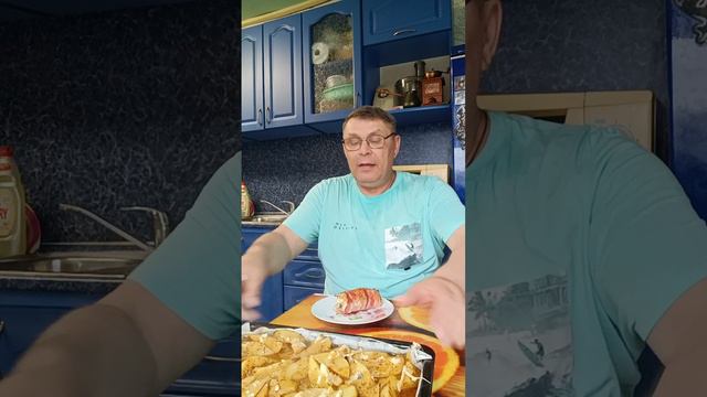 Куриные Рулетики с необычной начинкой. смотреть онлайн