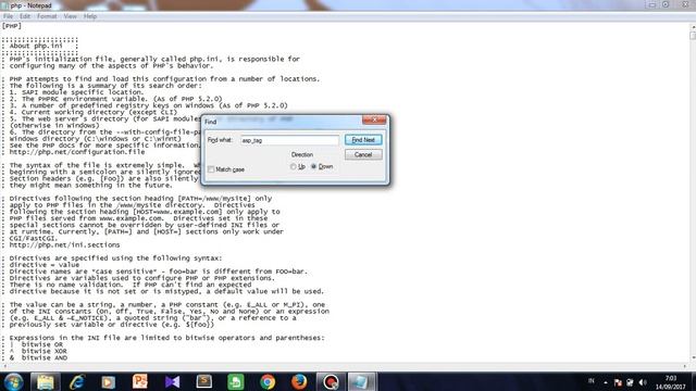 Cara configurasi php.ini смотреть онлайн