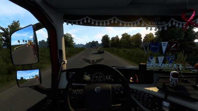 Euro Truck Simulator 2 | Volvo FH Globetrotter XL 750 | Heavy Cargo | Germany смотреть онлайн