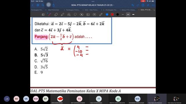 PEMBELAJARAN REMIDIASI PTS SMT 2 2022 Recording смотреть онлайн