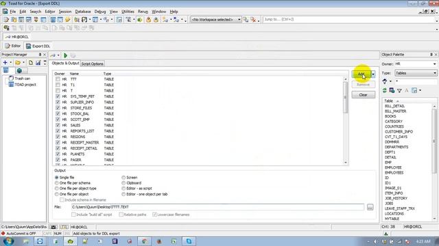 Generate DDL Scripts From Oracle Toad | Muhammad Abdul Quium (V-35) смотреть онлайн