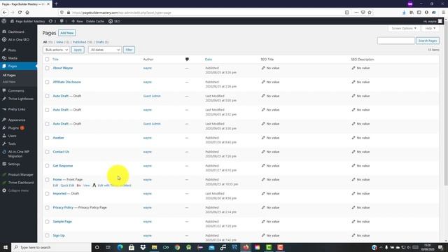 How To Export A Landing Page Template In Thrive Architect