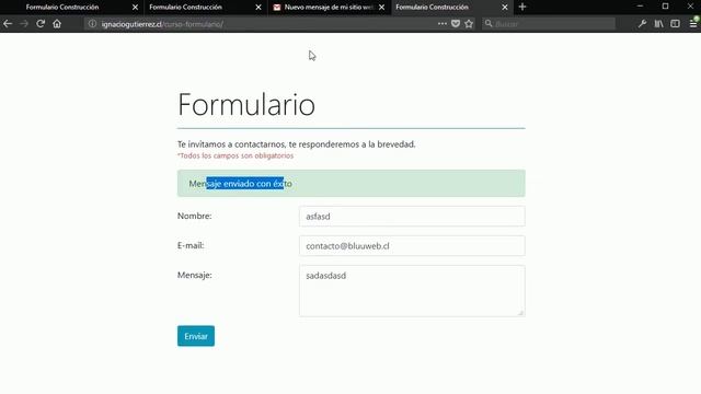 Curso Premium! Aprende a desarrollar formularios de contacto con PHP, Ajax, JQuery y Bootstrap 4! смотреть онлайн
