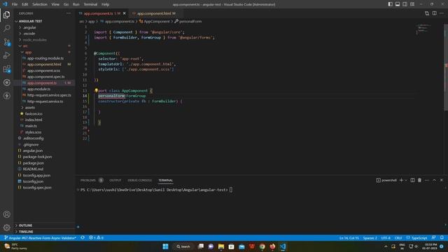 Angular 70# - Reactive Form | SetValue & PatchValue (How to update Form Field’s in TS File) смотреть онлайн