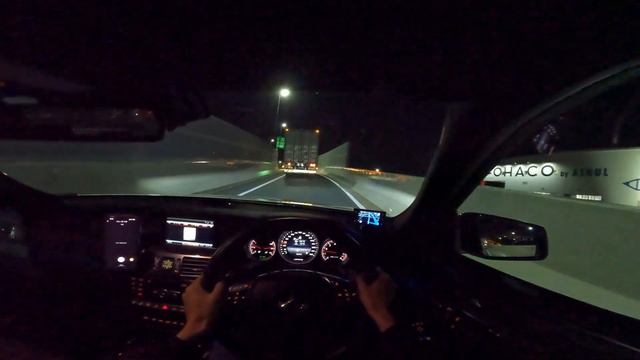 [4K]Mercedes AMG W212 E63 - POV Test Night Driving in YOKOHAMA смотреть онлайн