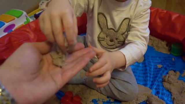Кинетический песок. WABA FUN. ОБЗОР смотреть онлайн