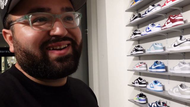 These Nike Dunks are sitting! Mall vlog + New Fitted pickups! смотреть онлайн