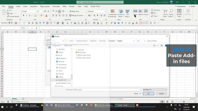 Install a Excel add-in | Add the Add-in folder path into Excel trusted location. смотреть онлайн