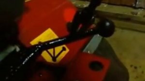 Переделанный рычаг переключения скоростей на мотоблоке.