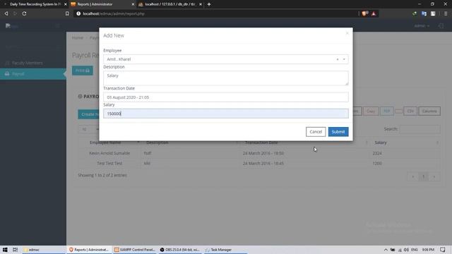Create DAILY TIME RECORDING SYSTEM IN PHP and MySQL | Source Code & Projects | Review смотреть онлайн