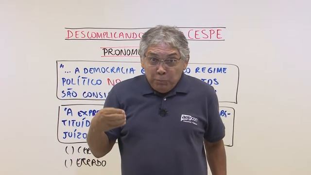 Pronome Relativo - Descomplicando Cespe Unb #40 - AEP смотреть онлайн