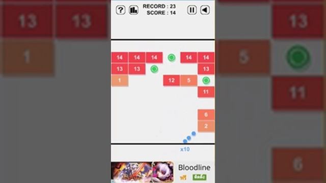 [Gameplay]Swipe Brick Breaker смотреть онлайн