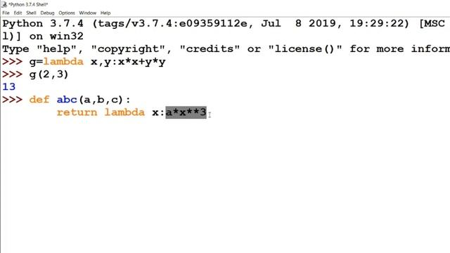 Python Tutorial in Hindi #32: Lambda Function смотреть онлайн