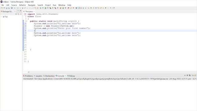user se run time input kaise le java mein смотреть онлайн