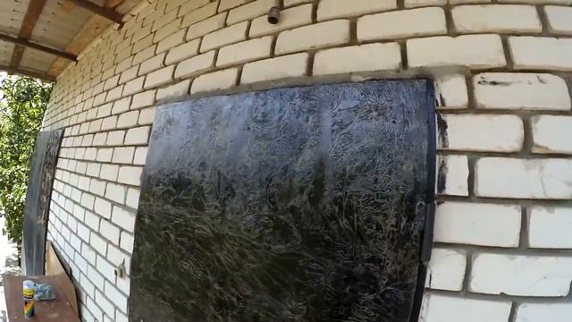 Фактурная покраска металлической двери смотреть онлайн