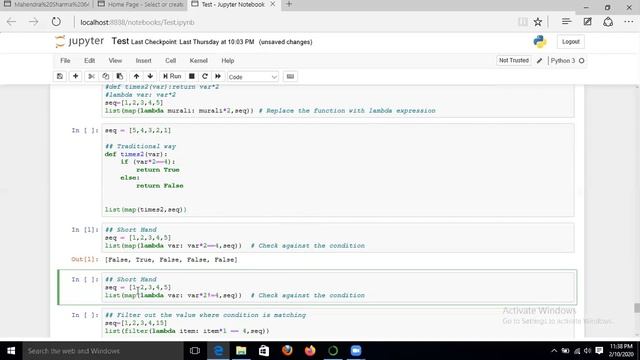 # Python Guru Class 6 Lambda Expressions MAP Filter Methods смотреть онлайн