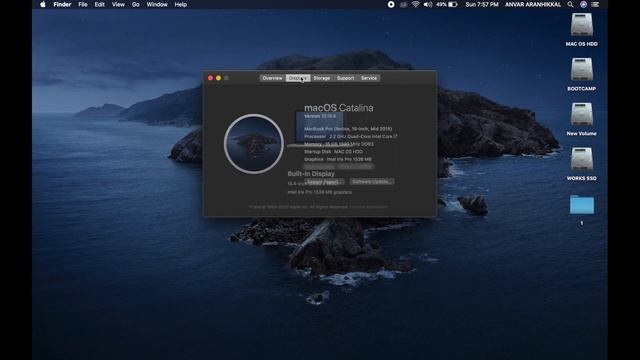 Apple mac OS interface | Malayalam Video