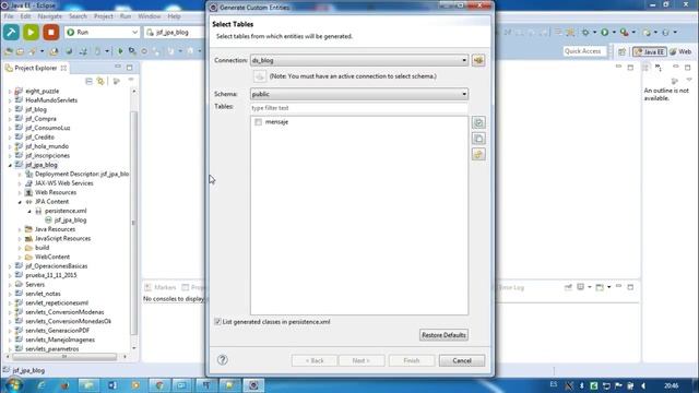 Blog basico jsf + jpa + primefaces y postgresql смотреть онлайн