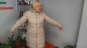Обзор новинки 14 каталога Фаберлик .Стеганный  пуховик .Примерка