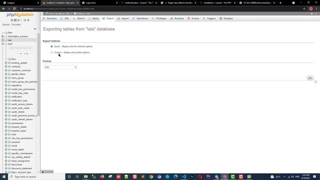 Backup MySQL Database Use SQL and PHPMyAdmin to backup and restore смотреть онлайн